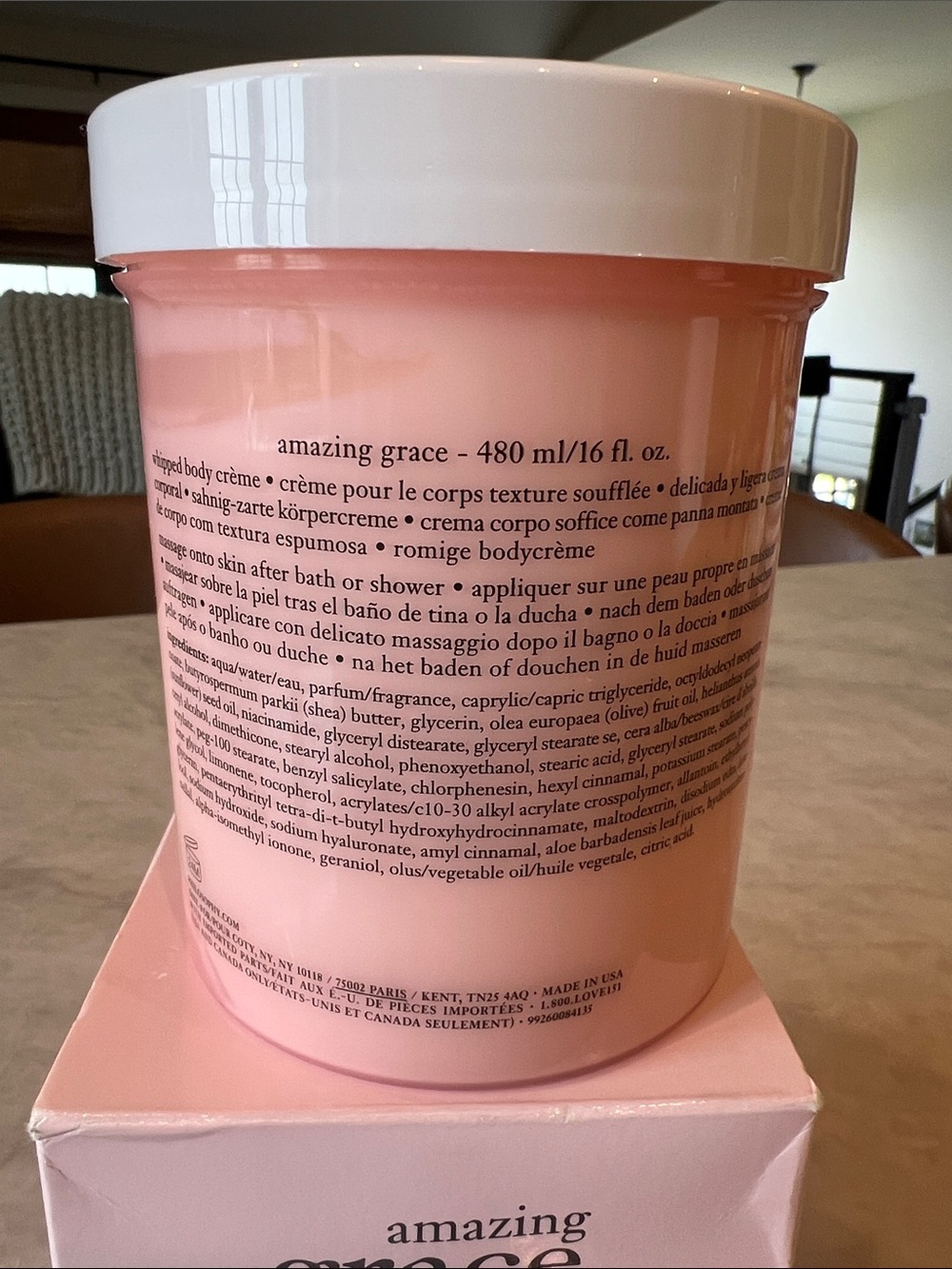 Philosophy Amazing Grace Whipped Body Crème — Soft Pink - Picture 4 of 4